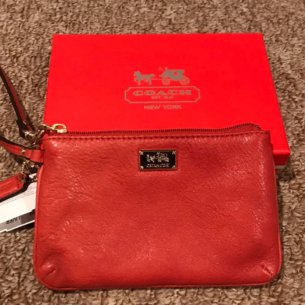 COACH wristlet